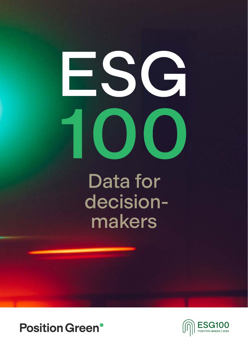 Forsiden av ESG100 Nordic